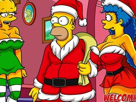 Simpsons' loving husband donates his wife to the needy on Christmas