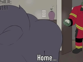 A steamy gay encounter with a furry twist