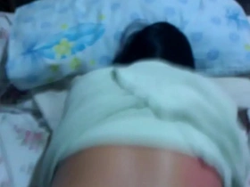 Amateur Filipina gets her first anal creampie