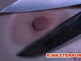 Lesbian slave subjected to BDSM torment and bondage